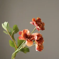 Botané Studios Zinnia Flower Orange^ Kunstige Blomster