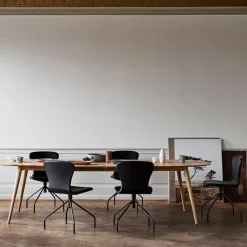 Bruunmunch PLAYchair Swing Sort Hero Læder^ Stole