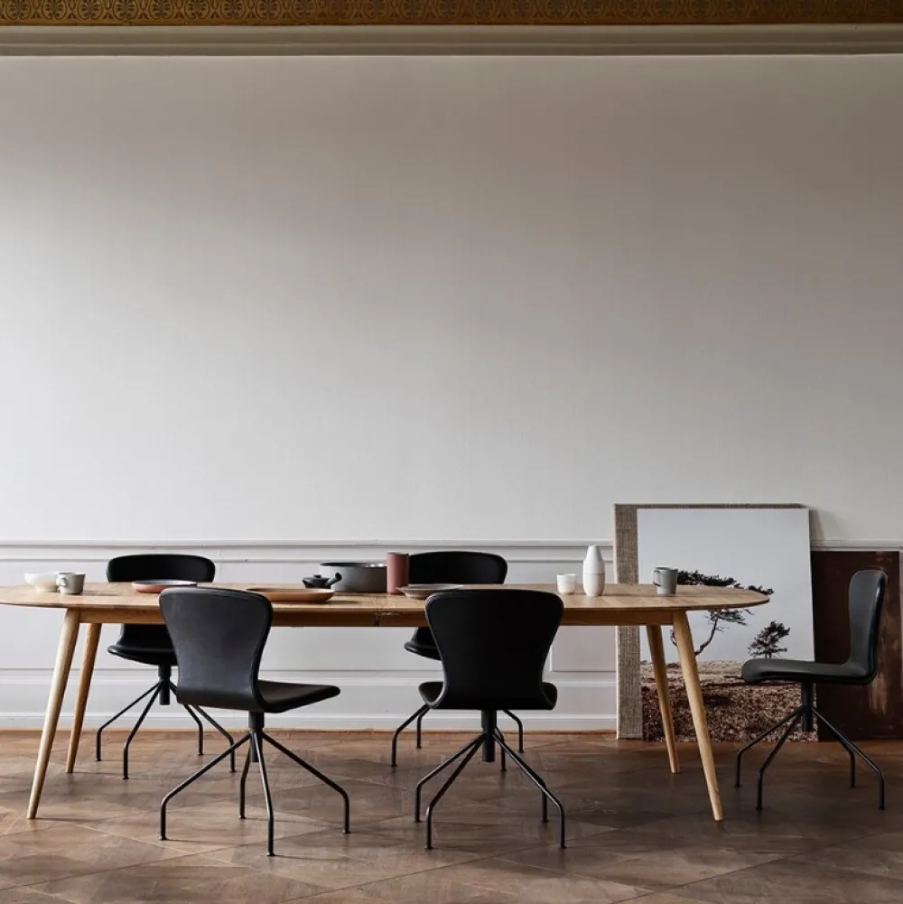 Bruunmunch PLAYchair Swing Sort Hero Læder^ Stole