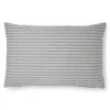 Compliments Outdoor Fine Stripe Cushion Dusty Blue 40x60 cm^ Udendørs|Puder