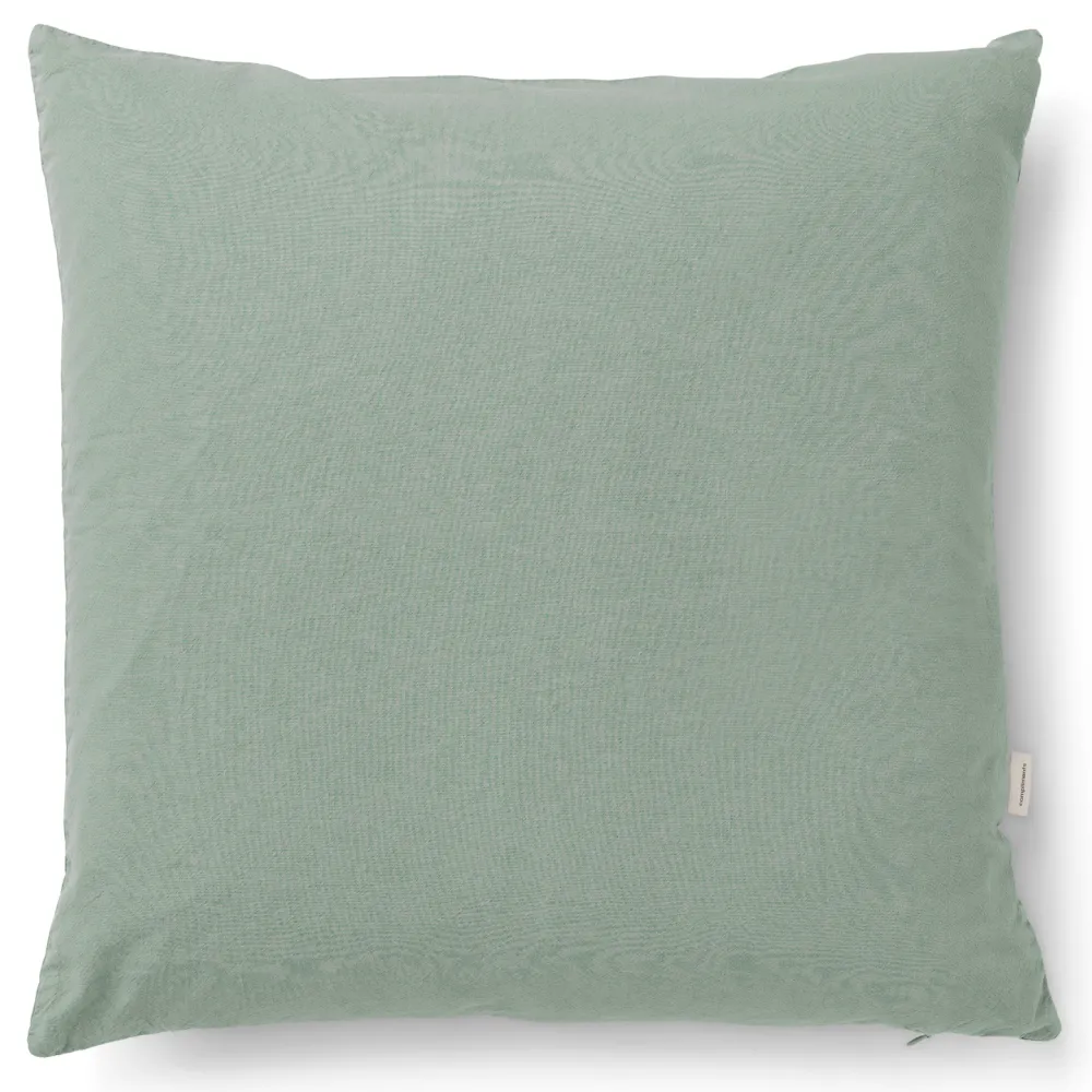 Compliments Stone Cushion Dusty Green 50x50 cm^ Puder