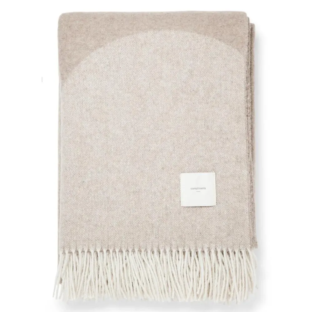 Compliments Waves Throw Sand 140x200 cm^ Plaider