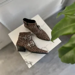 Copenhagen Shoes Move For More Leopard^Dame Sko