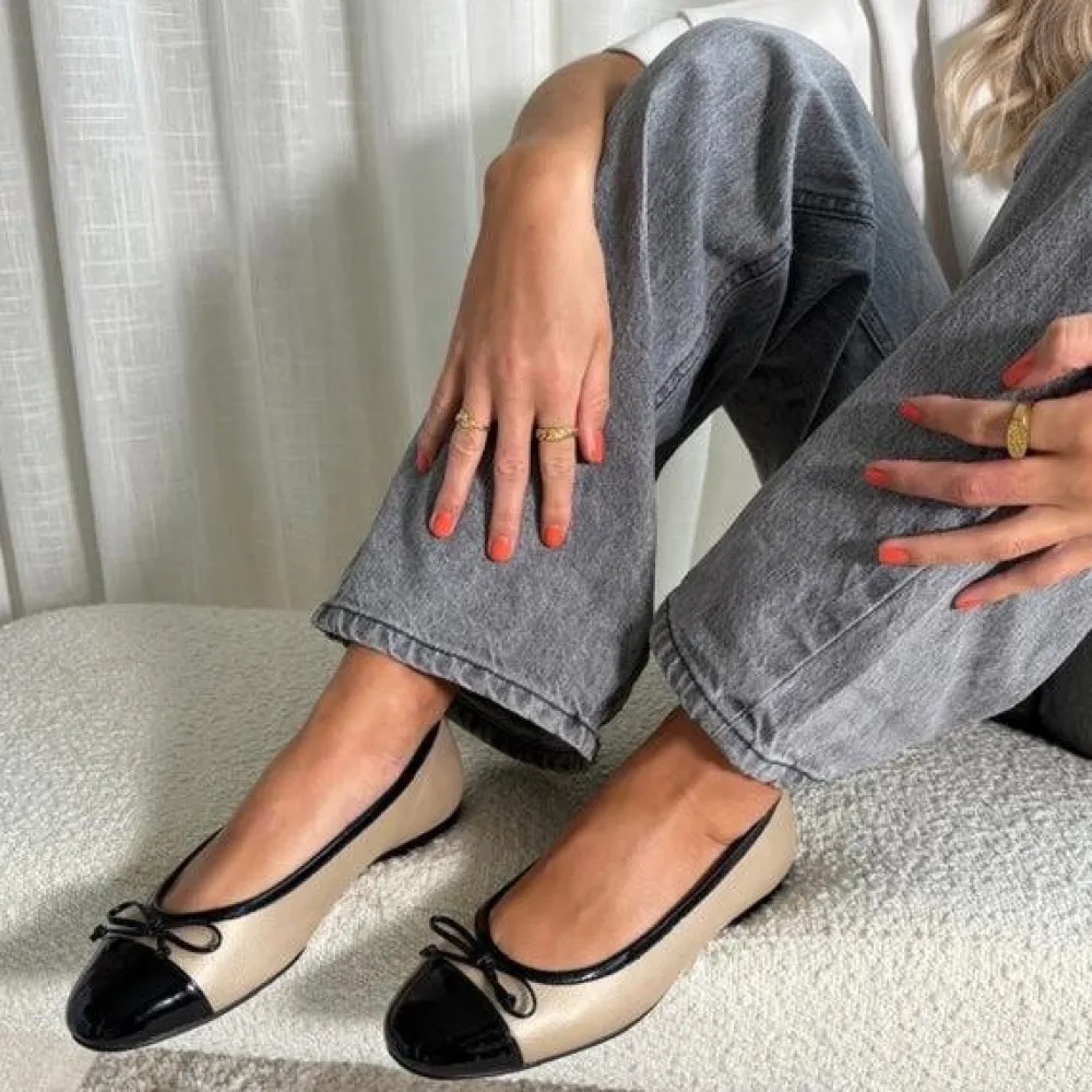 Copenhagen Shoes My Own Ballerinas Gold^Dame Sko