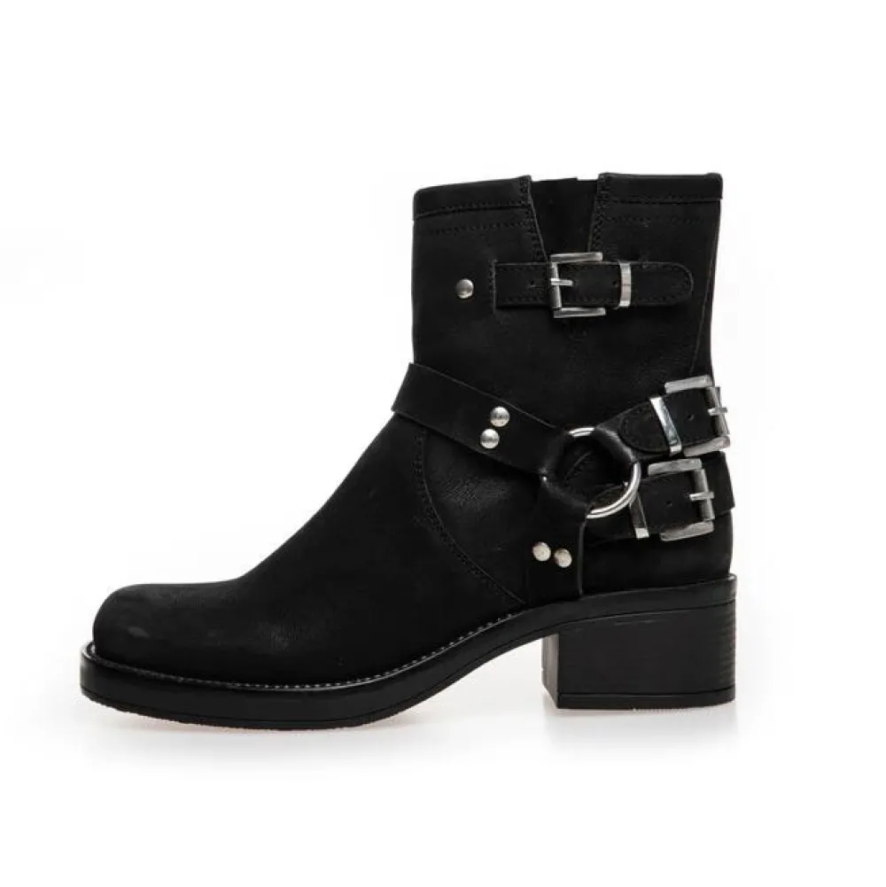 Copenhagen Shoes The Magic Move Nubuck Black Nubuch^Dame Sko