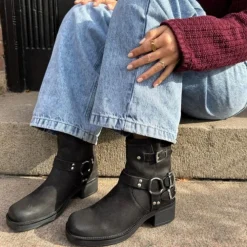 Copenhagen Shoes The Magic Move Nubuck Black Nubuch^Dame Sko