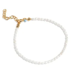 Enamel Copenhagen Bracelet Erna Pearl Gold-Plated^Dame Accessories|Smykker