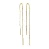 Enamel Copenhagen Hoop Chain Earrings Gold-Plated^Dame Accessories|Smykker