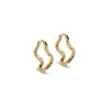 Enamel Copenhagen Hoops Holly Large Gold-Plated^Dame Accessories|Smykker