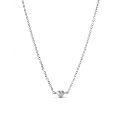 Enamel Copenhagen Little Love Necklace Silver^Dame Accessories|Smykker