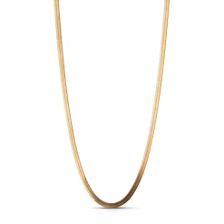 Enamel Copenhagen Necklace Caroline Gold-Plated^Dame Accessories|Smykker