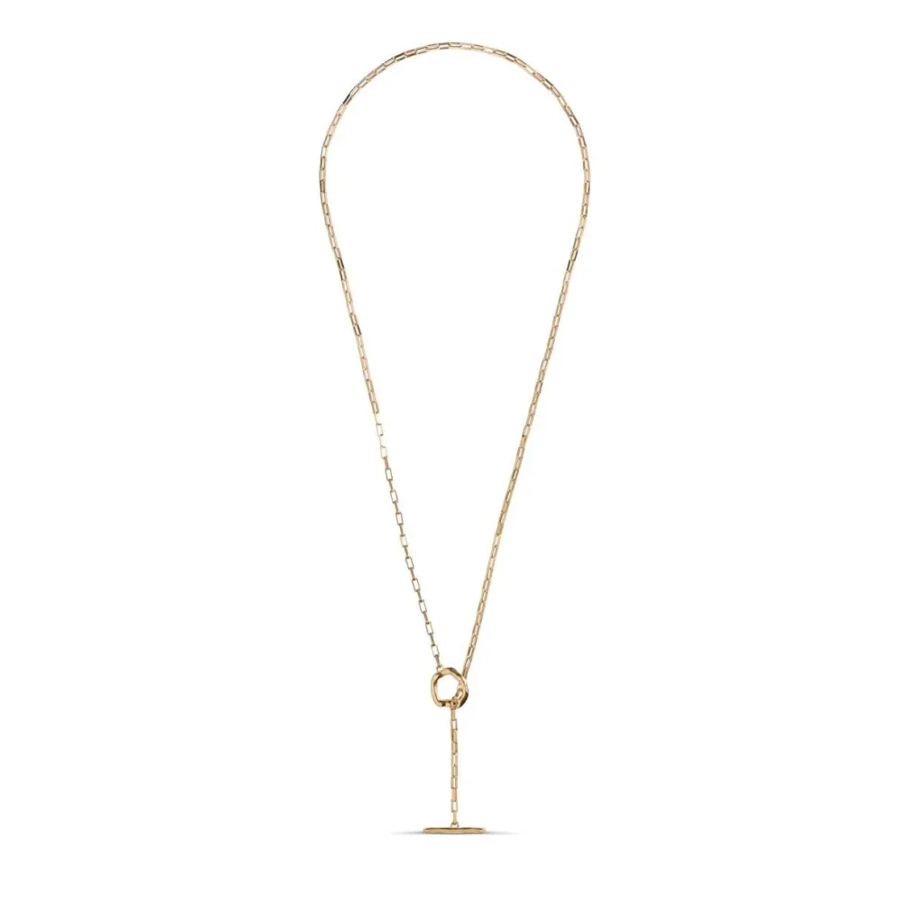 Enamel Copenhagen Necklace Noel Gold-Plated^Dame Accessories|Smykker