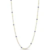 Enamel Copenhagen Necklace Lola Marine Gold-Plated^Dame Accessories|Smykker