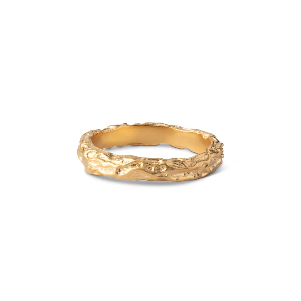 Enamel Copenhagen Ring Gaia Gold-Plated^Dame Accessories|Smykker