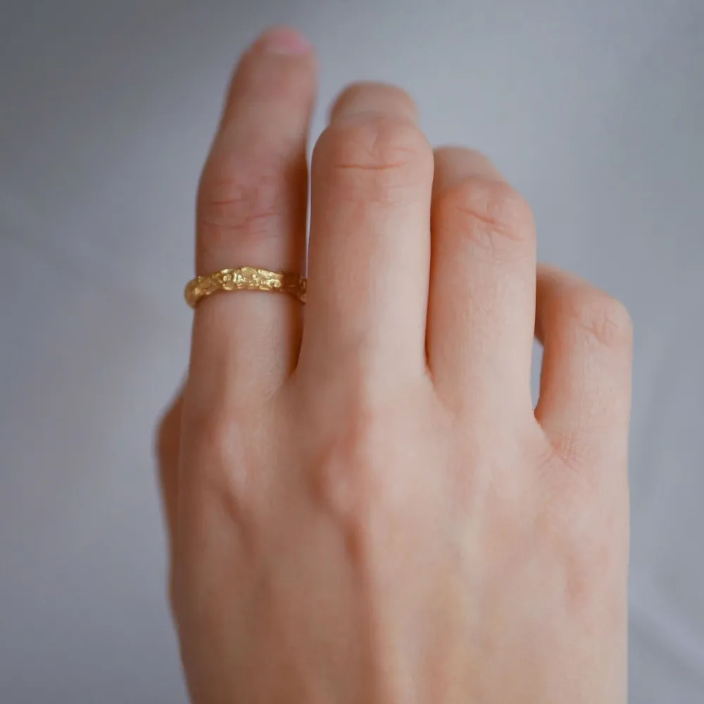 Enamel Copenhagen Ring Gaia Gold-Plated^Dame Accessories|Smykker