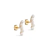 Enamel Copenhagen Studs Evie Gold-Plated^Dame Accessories|Smykker