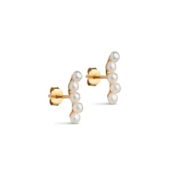 Enamel Copenhagen Studs Evie Gold-Plated^Dame Accessories|Smykker