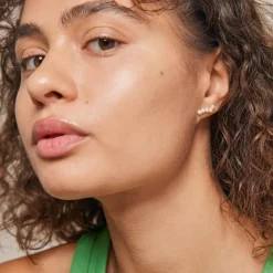 Enamel Copenhagen Studs Evie Gold-Plated^Dame Accessories|Smykker