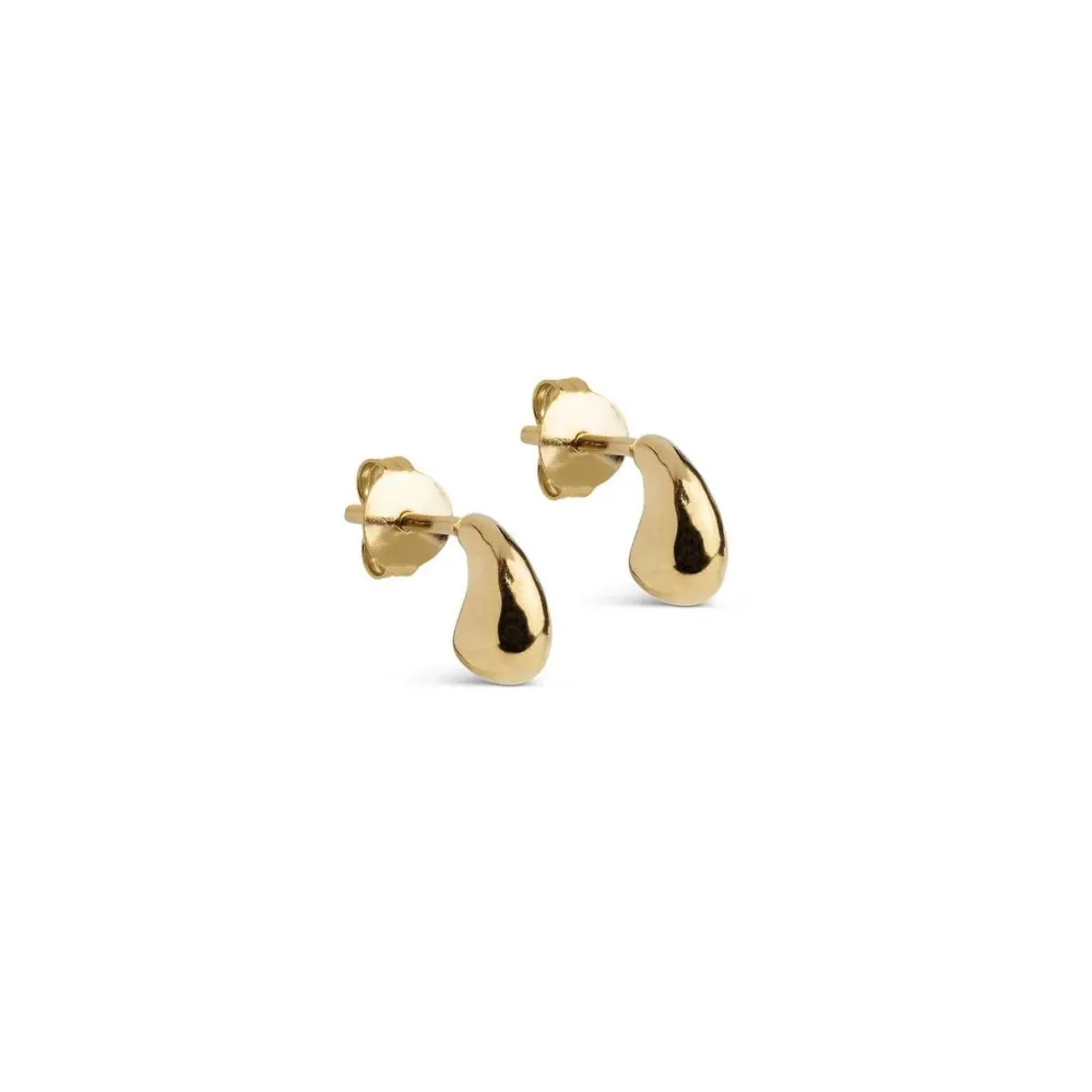 Enamel Copenhagen Studs Sana Gold-Plated^Dame Accessories|Smykker