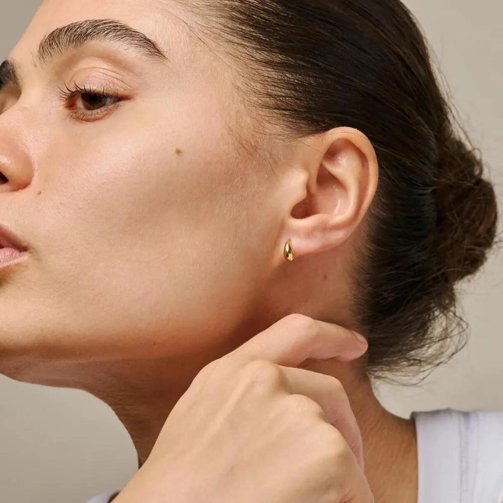 Enamel Copenhagen Studs Sana Gold-Plated^Dame Accessories|Smykker