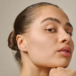 Enamel Copenhagen Studs Sana Silver^Dame Accessories|Smykker