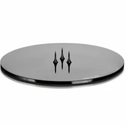 Ester & Erik Lyseplatte Blank Sort Mellem^ Adventsstager