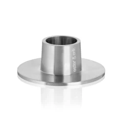 Ester & Erik Lysestage Børstet Sølv Mellem^ Adventsstager