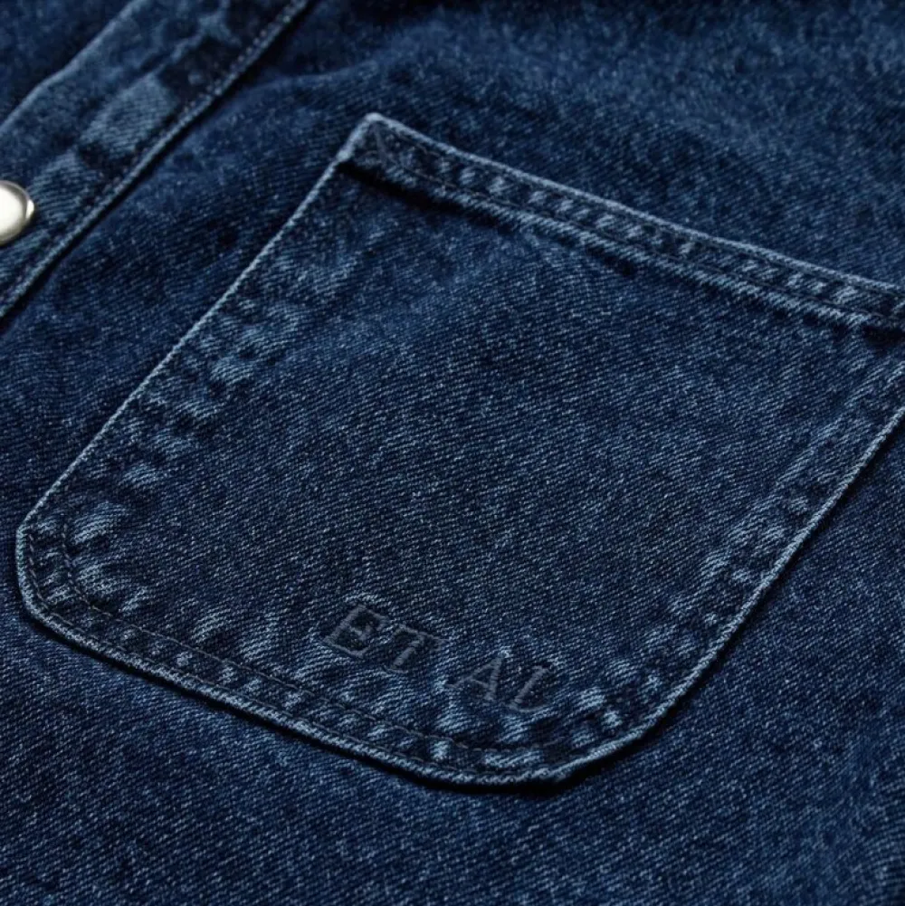 ET AL ORIGINALS ET AL Worker Denim Shirt Navy^ Overdele