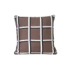 Ferm Living Salon Cushion Checked Taupe^ Stue|Puder