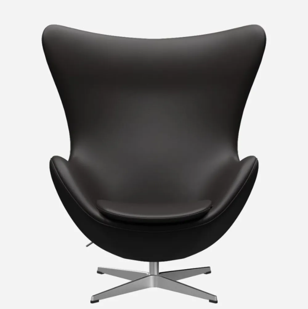 Fritz Hansen 3316 Ægget Aura Læder^ Stue|Stole