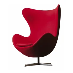 Fritz Hansen 3316 Ægget Lænestol Stof^ Stole