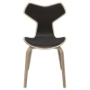 Fritz Hansen 4130 Grand Prix Stol Forsidepolstret Læder^ Køkken|Stole