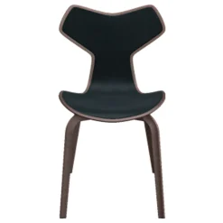 Fritz Hansen 4130 Grand Prix Stol Forsidepolstret Læder^ Køkken|Stole