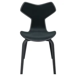 Fritz Hansen 4130 Grand Prix Stol Forsidepolstret Læder^ Køkken|Stole