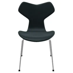 Fritz Hansen 3130 Grand Prix Stol Fuldpolstret Læder^ Køkken|Stole