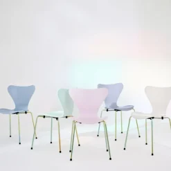 Fritz Hansen 3107 Serie 7 7:14 AM Pink Anniversary Edition^Børn Stue|Børneværelse