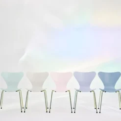 Fritz Hansen 3107 Serie 7 7:14 AM Blue Anniversary Edition^Børn Stue|Børneværelse