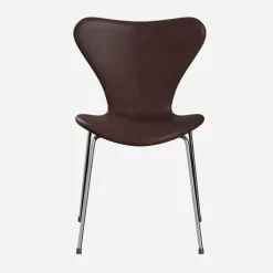 Fritz Hansen 3107 Serie 7 Fuldpolstret Embrace Læder^ Stue|Stole