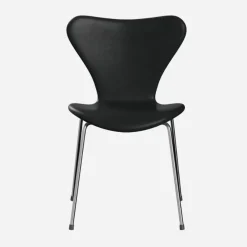 Fritz Hansen 3107 Serie 7 Fuldpolstret Grace Læder^ Stue|Stole