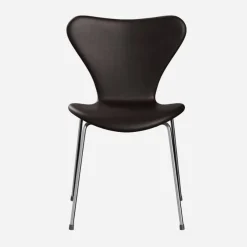 Fritz Hansen 3107 Serie 7 Fuldpolstret Grace Læder^ Stue|Stole