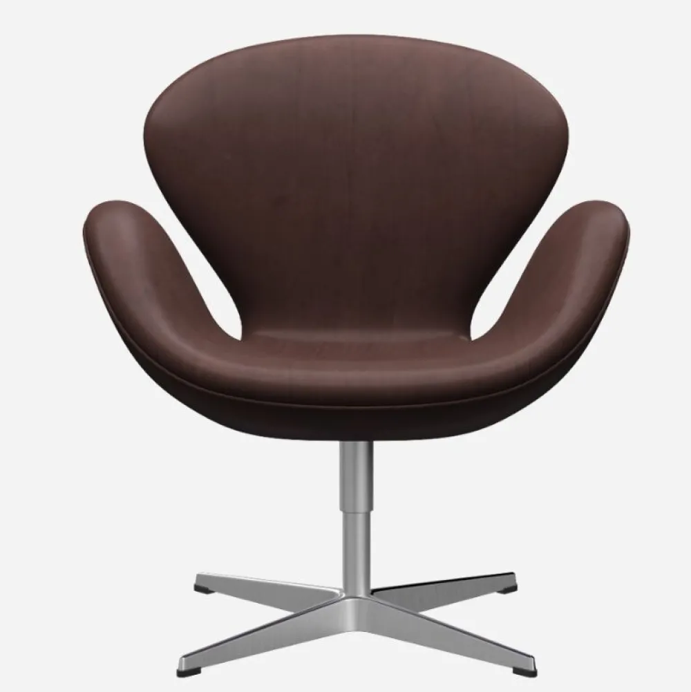Fritz Hansen 3320 Svanen Embrace Læder^ Stue|Stole
