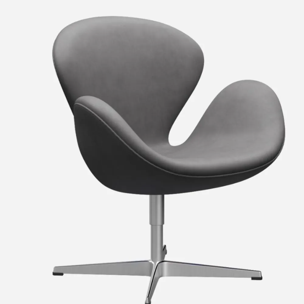 Fritz Hansen 3320 Svanen Embrace Læder^ Stue|Stole