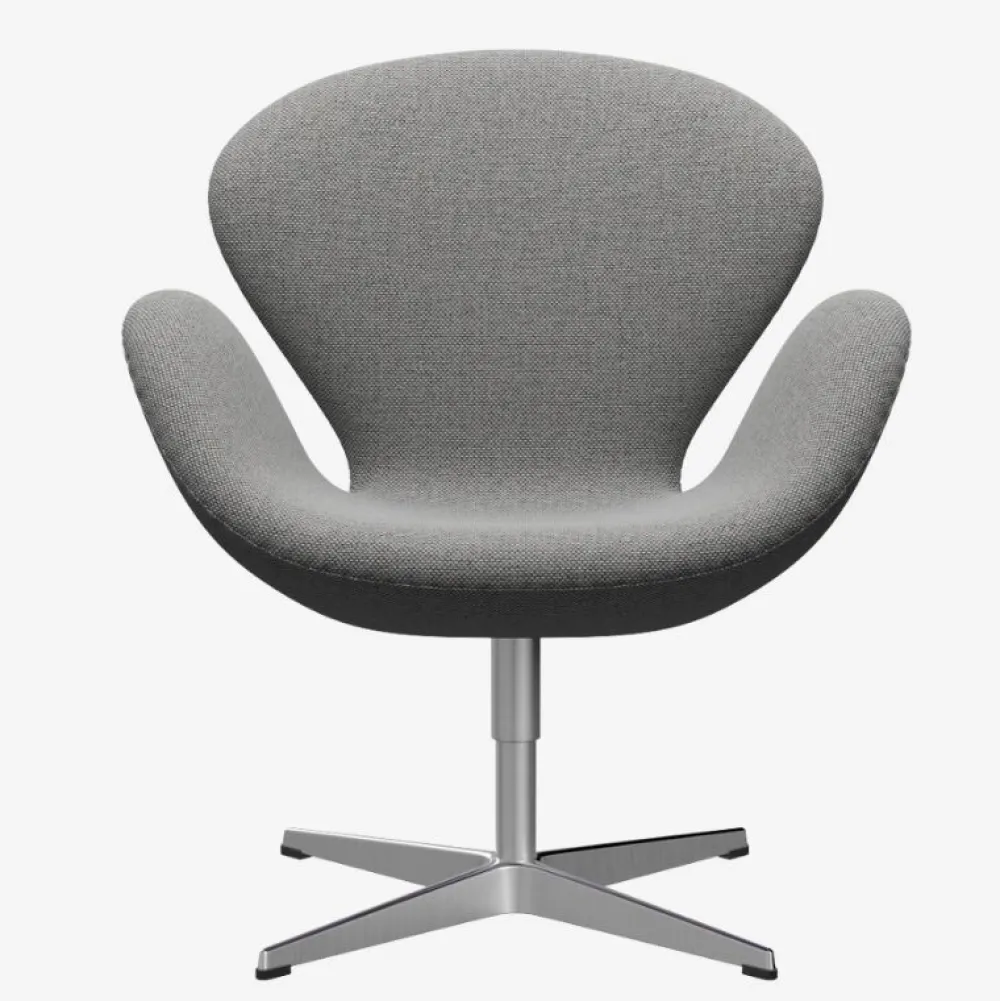 Fritz Hansen 3320 Svanen Re-Wool Stof^ Stue|Stole