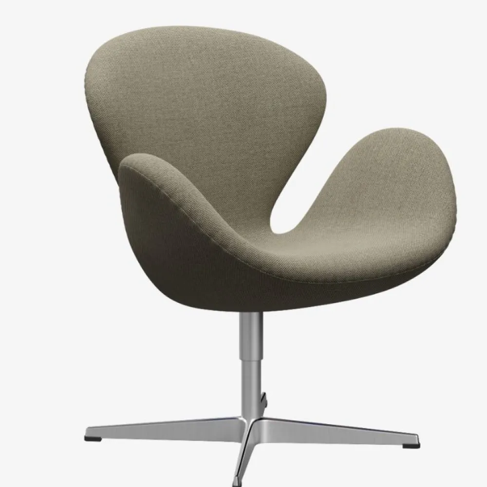 Fritz Hansen 3320 Svanen Re-Wool Stof^ Stue|Stole
