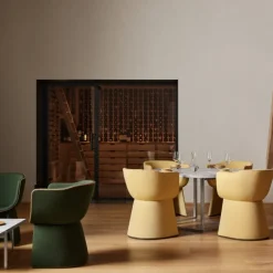 Fritz Hansen CM231 Monolit Lounge Chair Vidar 972 / Natur Læder^ Stue|Stole