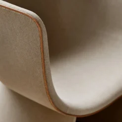 Fritz Hansen CM231 Monolit Lounge Chair Quay 035 / Natur Læder^ Stue|Stole