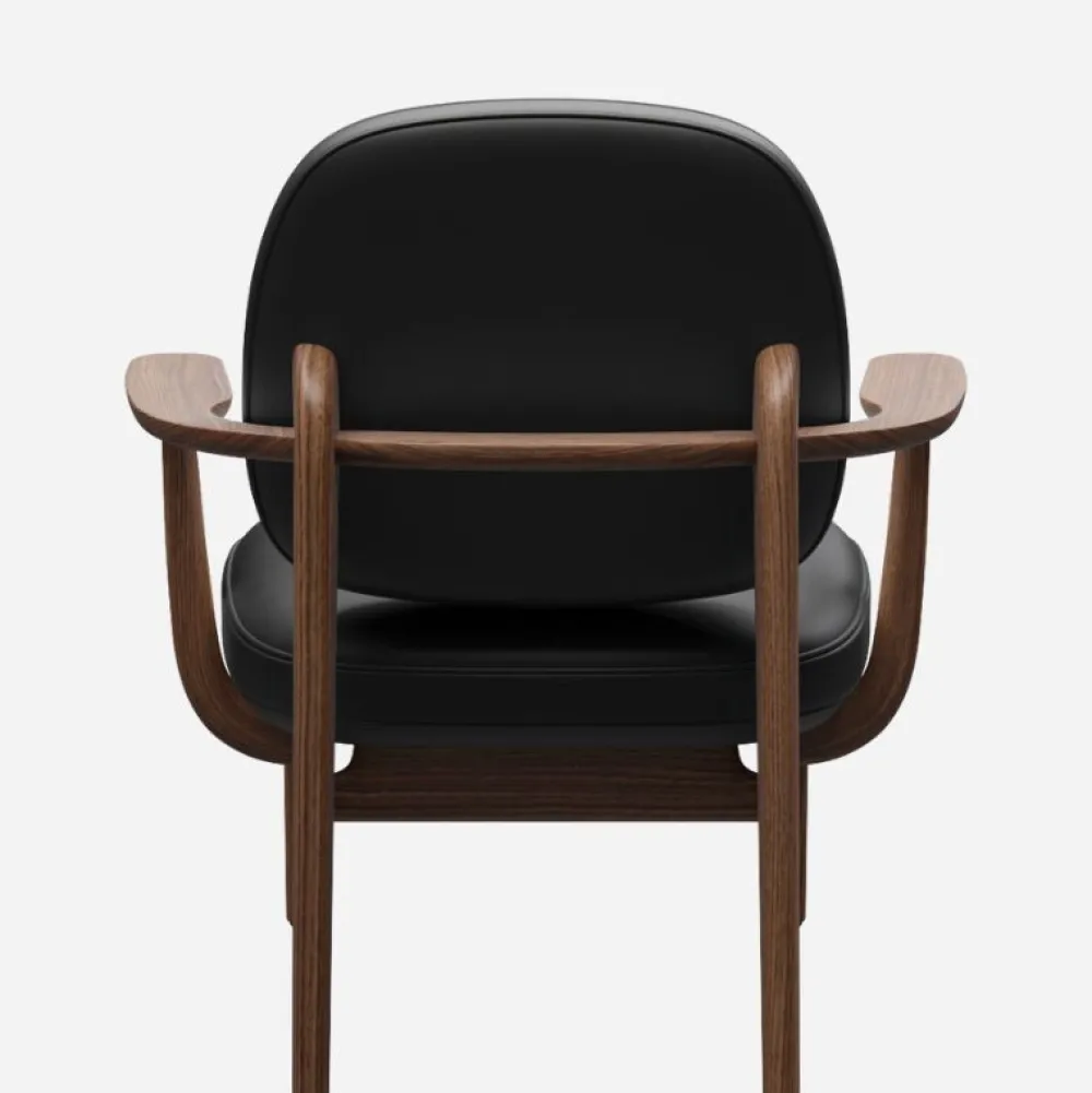 Fritz Hansen JH97 Fred Lænestol Essential Læder^ Stue|Stole