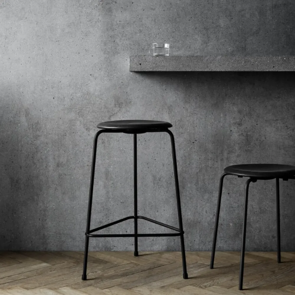 Fritz Hansen M3170 High Dot Intense Leather Black^ Køkken