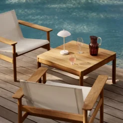 Fritz Hansen Musling Portable Hvid^ Stue|Soveværelse