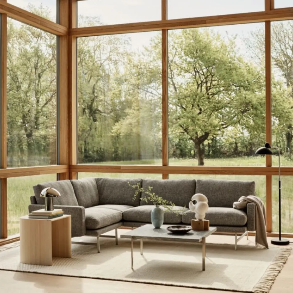 Fritz Hansen Night Owl Bordlampe Stål^ Bordlamper|Stue